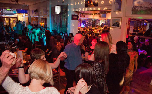 Partying the (early) evening away!